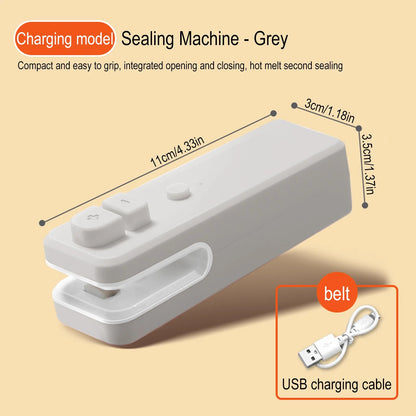 SealSwift Pro – USB Rechargeable Mini Bag Sealer
